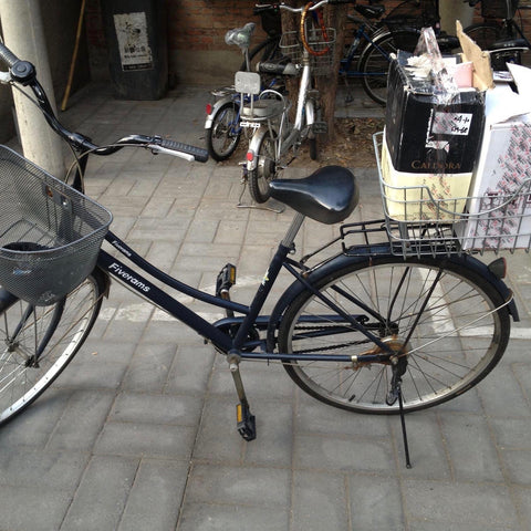 My delivery bike in Beijing