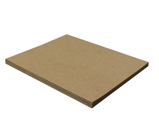 50-Pt Heavy Weight Kraft Chipboard Sheets - 8.5 x 11 - 20 Pack