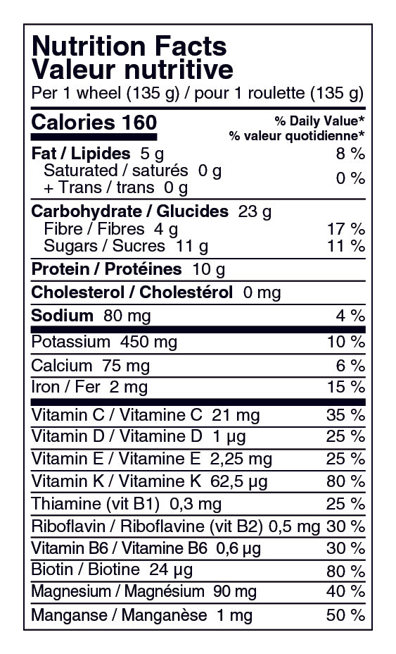 nutrition facts