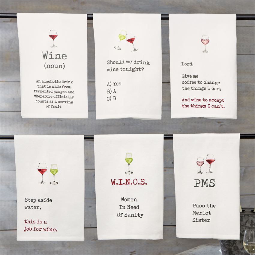 wine themed dish towels        
        <figure class=