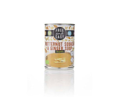 Free & Easy B/nut Squash/Ginger Soup [400g x 6]