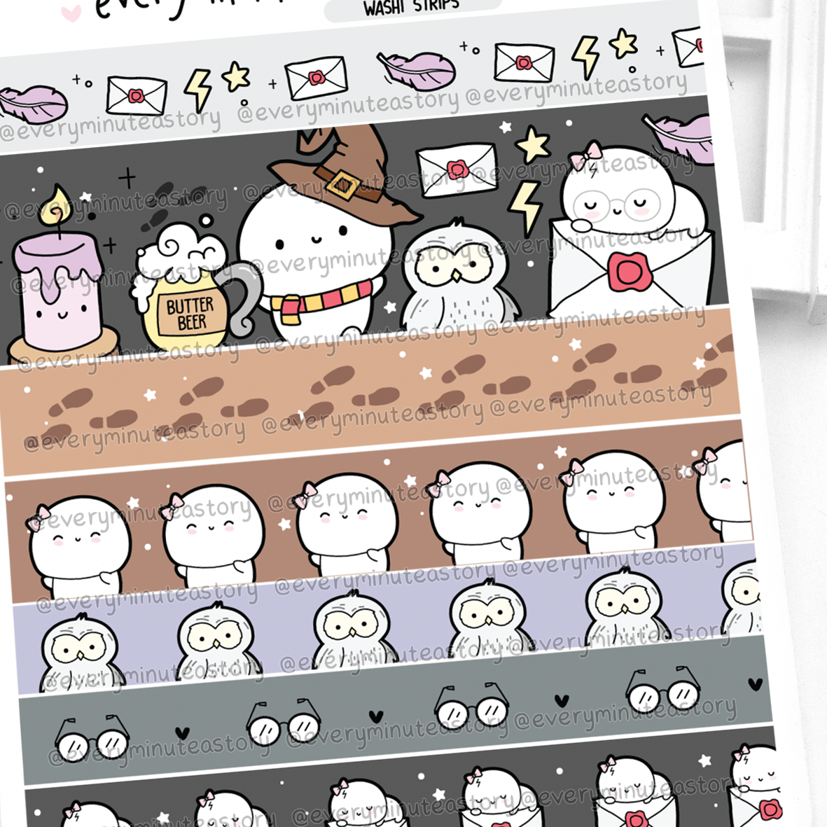 Inked big stickers Vol. 2- LIMITED STOCK!