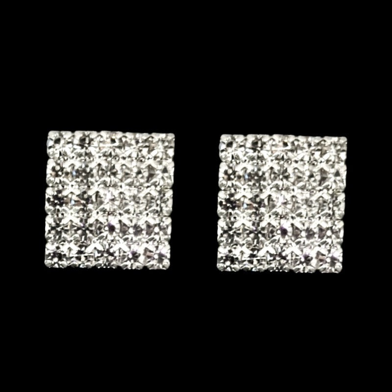 Petite Faux Diamond Studs Hypoallergenic Earrings for Sensitive Ears Made with Plastic Posts 3mm