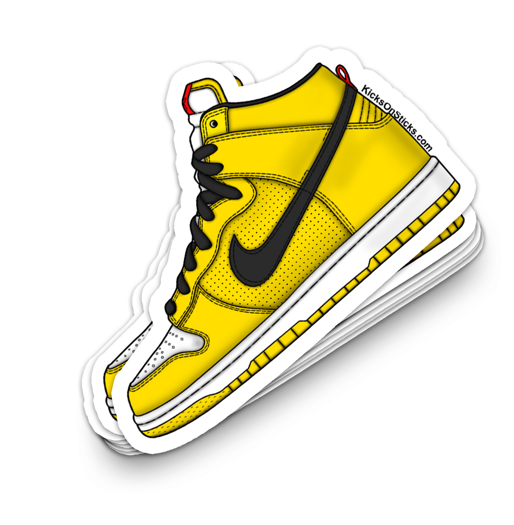 voorzien menigte Echt SB Dunk High "Wet Floor" Sneaker Sticker