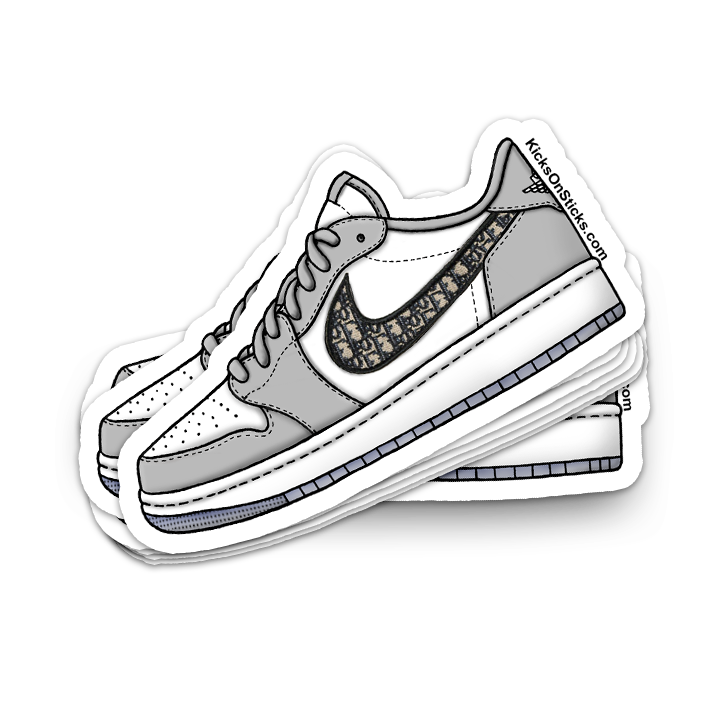 jordan 1 low sticker