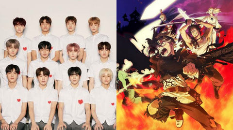 Black Clover Shares New Opening Performed by K-pop Group TXT