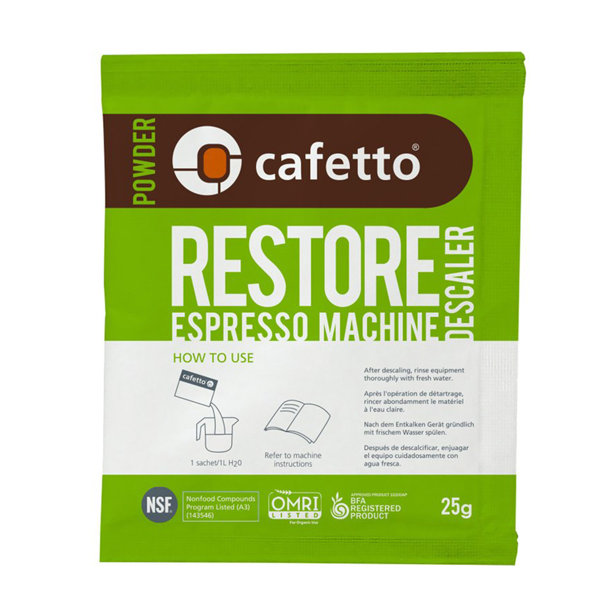 Cafetto Descaler for Capsule Coffee Pod Machines - Express Pods product image