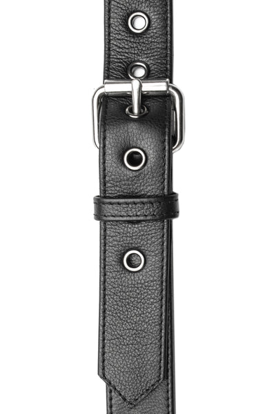 Leather Cockstrap | Fits Bulldog Chest Harness | ARMY OF MEN