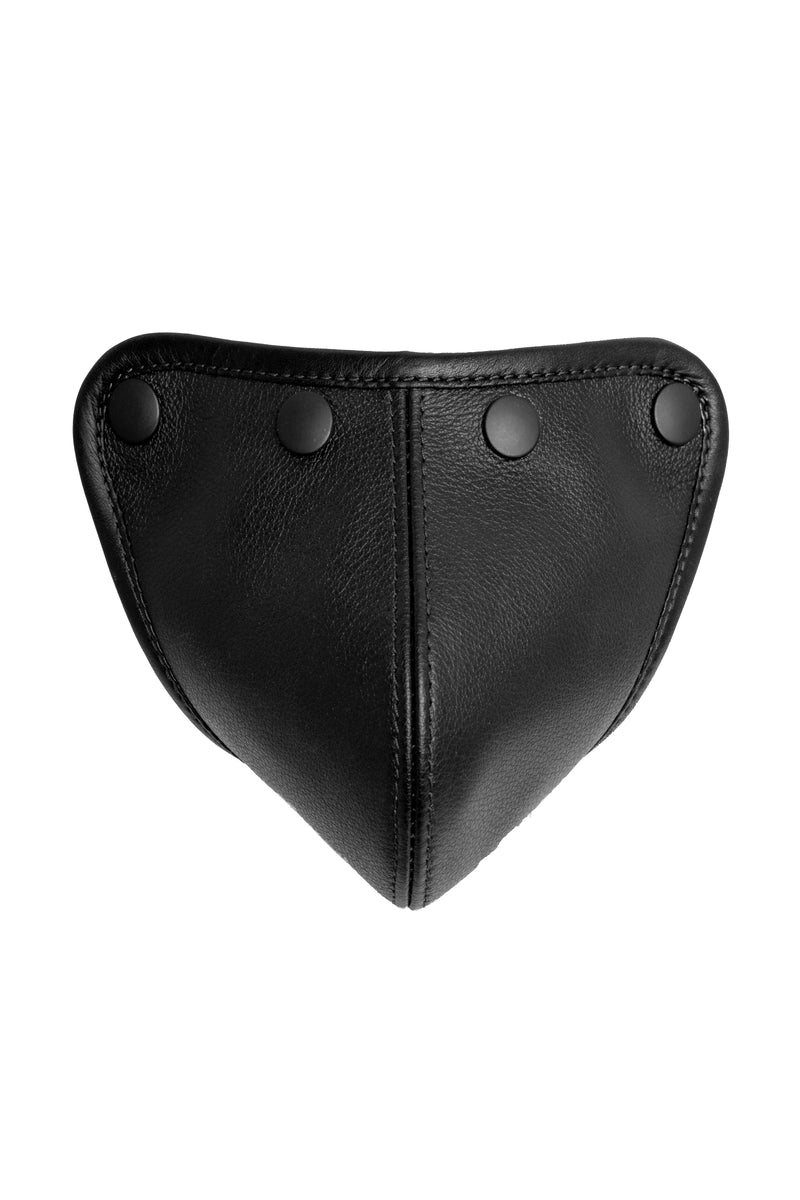 Classic Black Codpiece | Premium Leather Gear | ARMY OF MEN