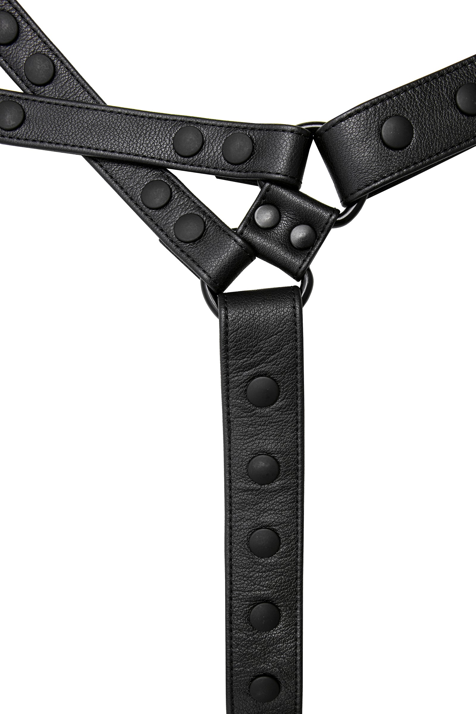 Versatile Black Leather Harness | AOM Original | ARMY OF MEN