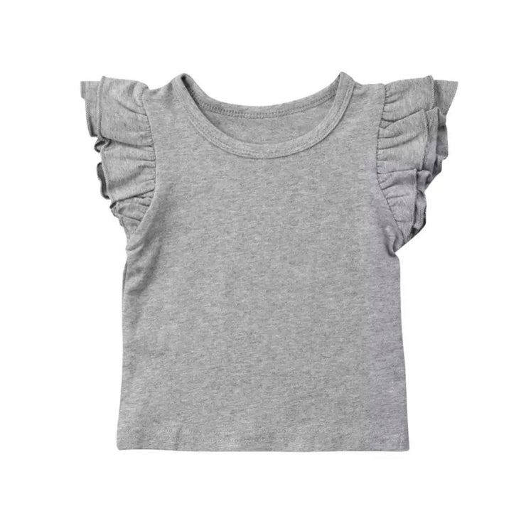 Flutter Tee- Grey