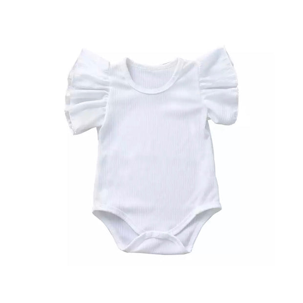 Riley Flutter Onesie- White - SEO Optimizer Test