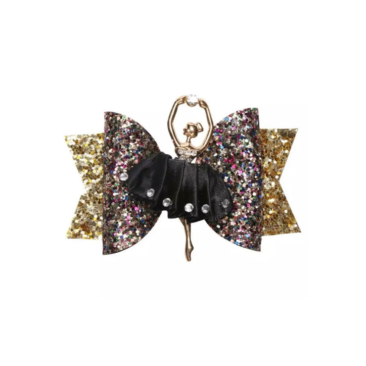 Ballerina Hair Bow- Black