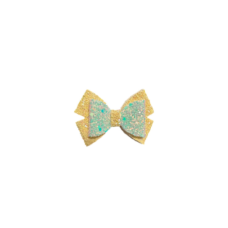 Jia Hair Bow- Yellow