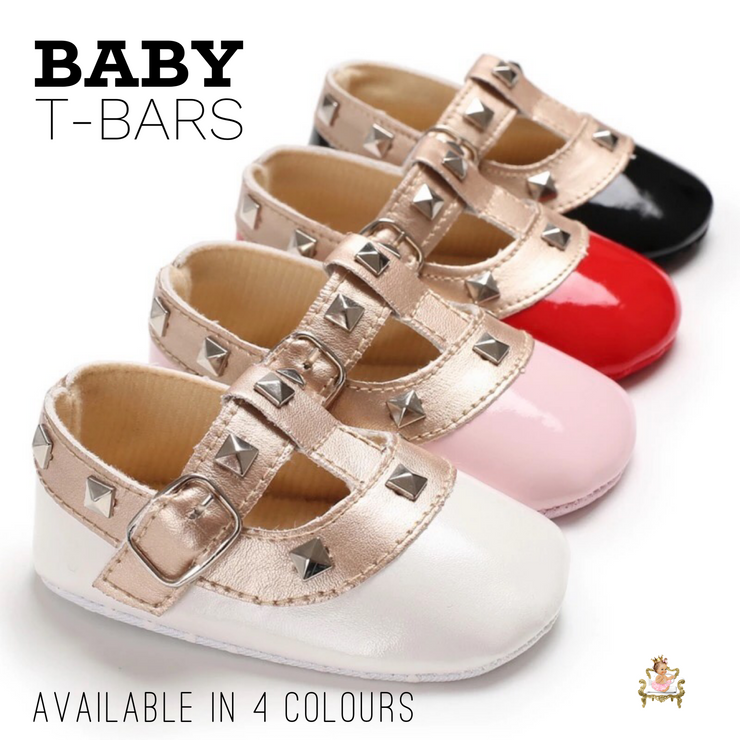 Baby T-Bars- Pink - thirdshiftvermont