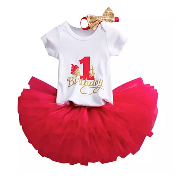 Penny One Birthday Set- Red