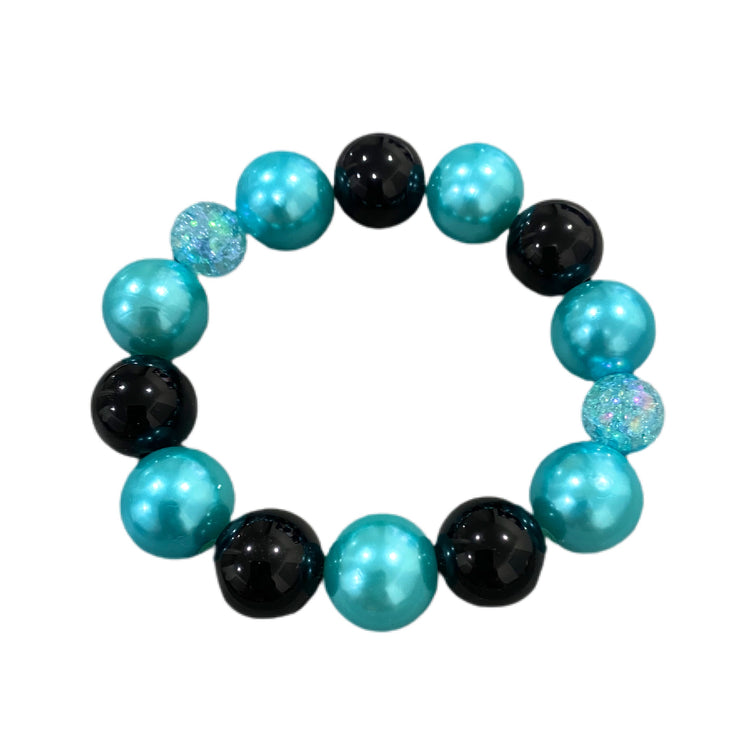 BB Mama Bead Bracelet- Teal Babe