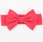 All that Bow Headband- Coral - thirdshiftvermont