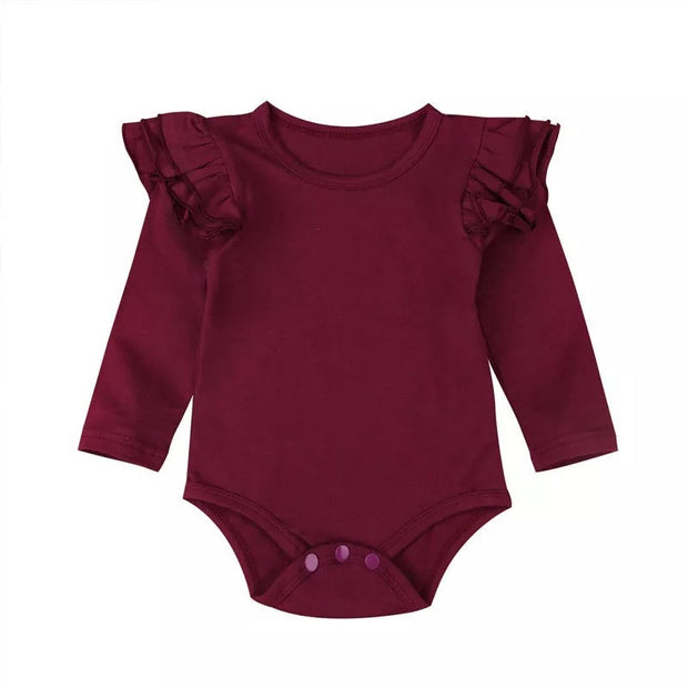 Flutter Onesie-  Burgundy - SEO Optimizer Test