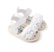 Ruffle Sandals - White - SEO Optimizer Test