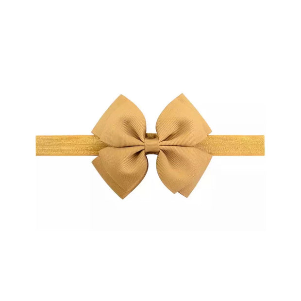 Basic Bow Headband- Caramel - SEO Optimizer Test