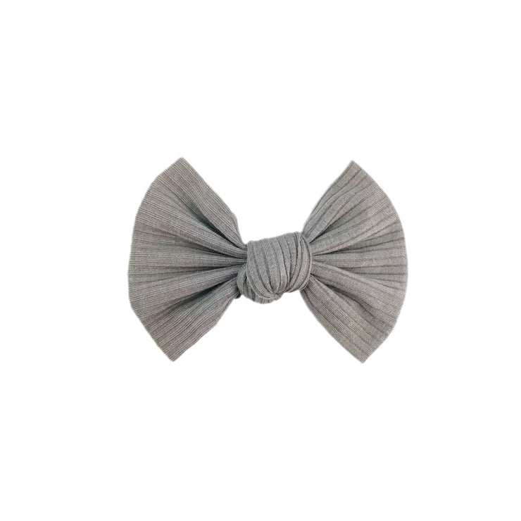 Jamie Twist Bow- Grey