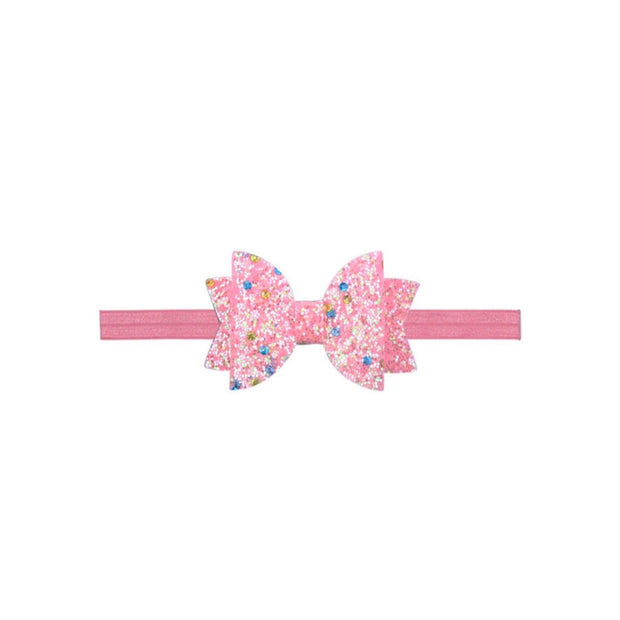 Celeste Glitz Bow Headbands