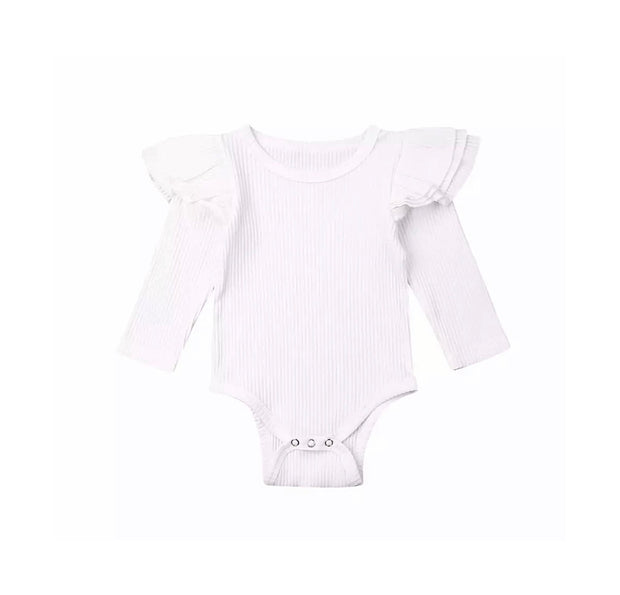 Luna Flutter Onesie - White - SEO Optimizer Test