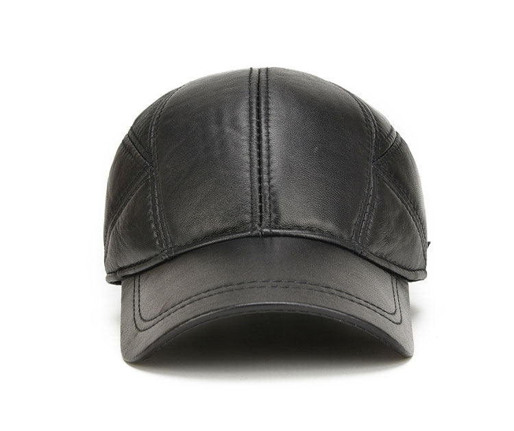 Cap baseball fitted leather