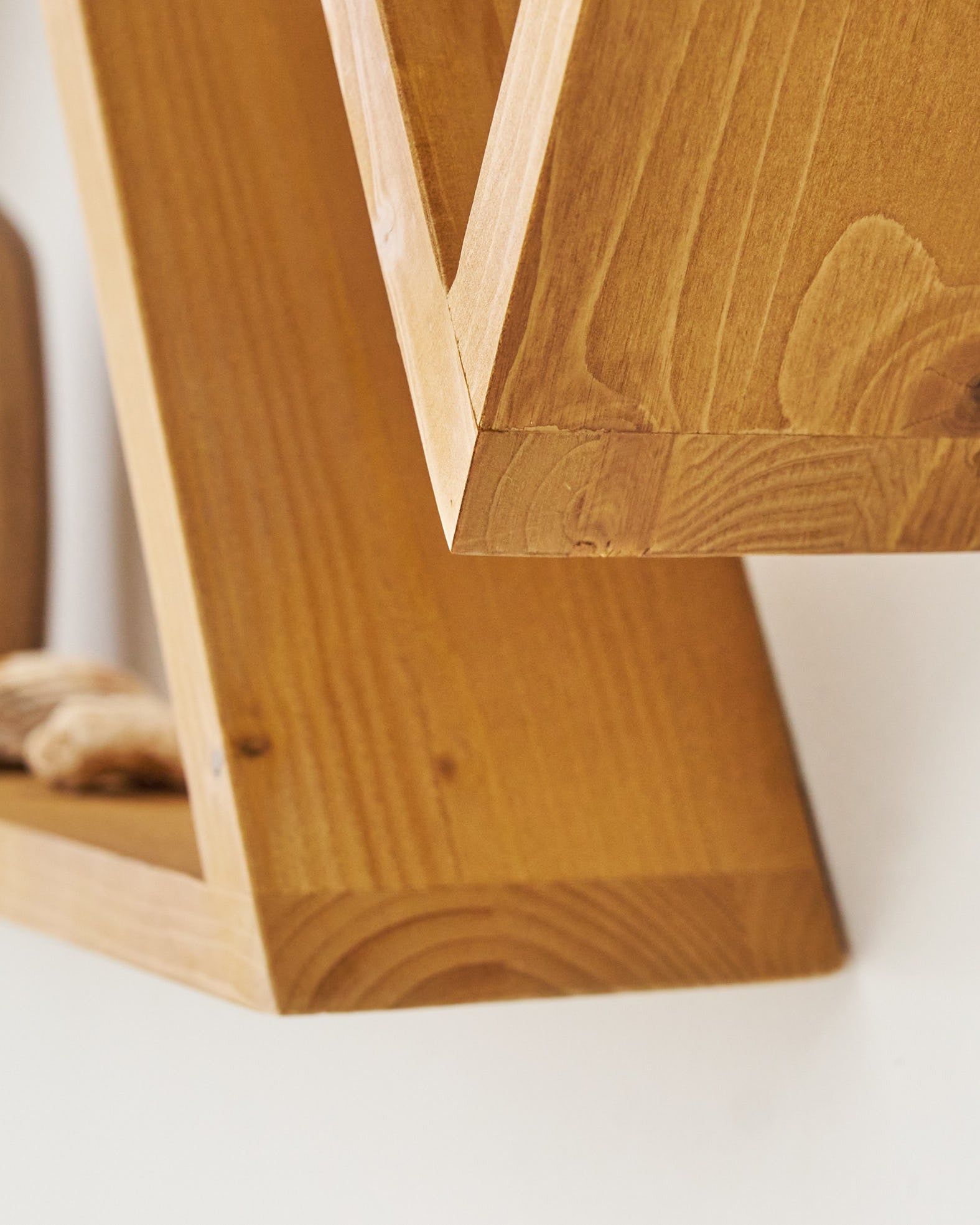 Estantería Librería de madera en tono natural NORDIC. Ofertas Online