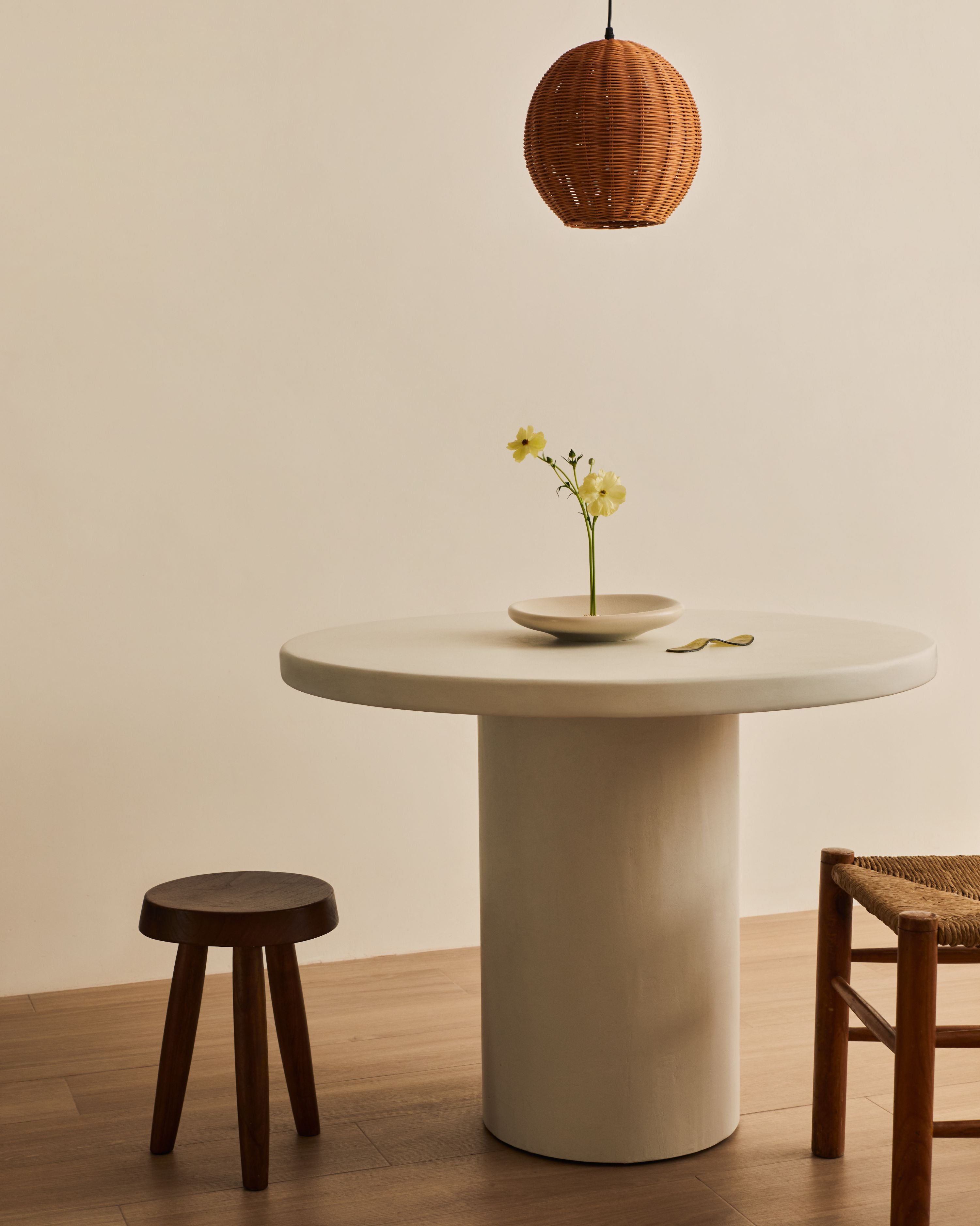 Mesa de comedor redonda petiribi - Johann Home & Deco