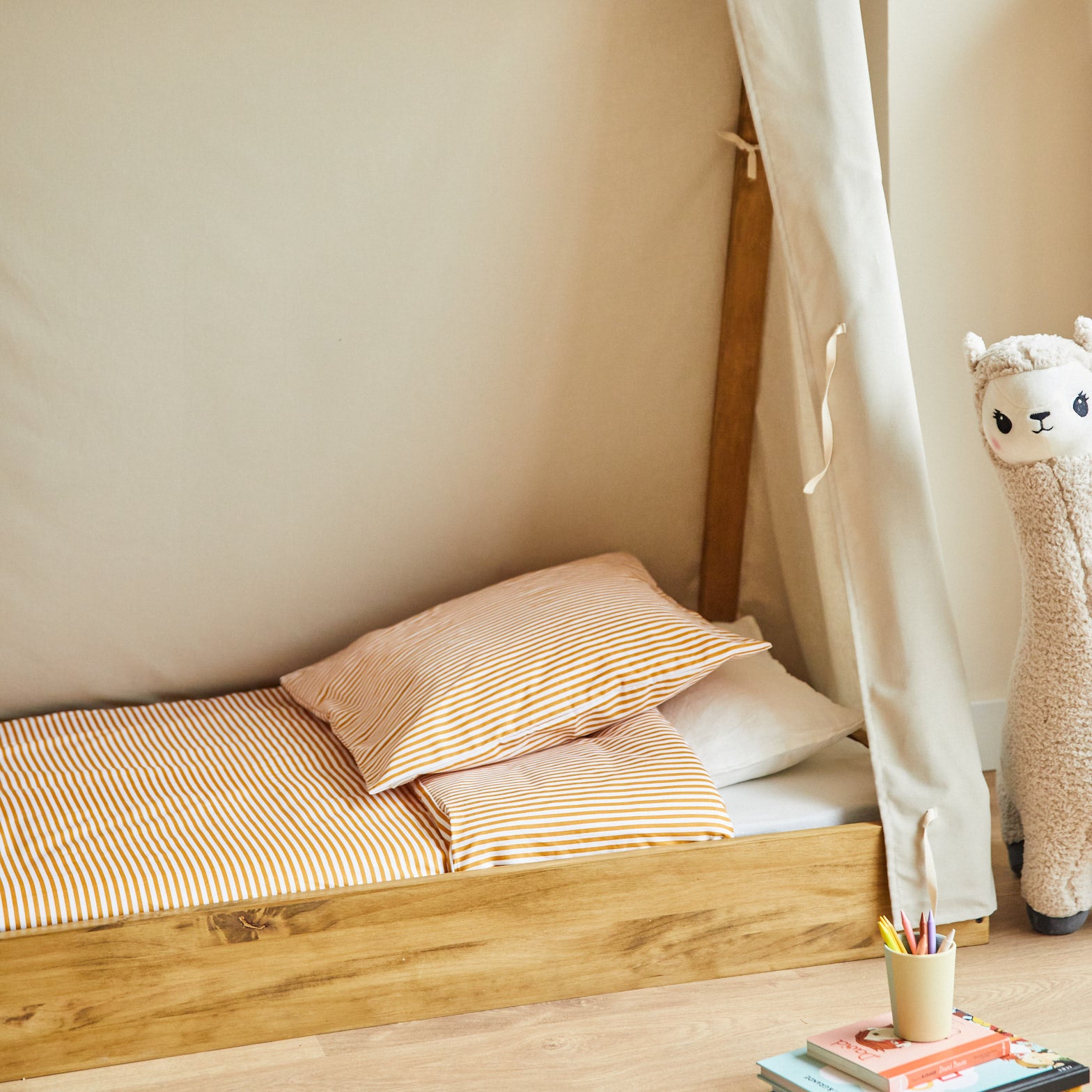 Funda nórdica para cama infantil de algodón orgánico