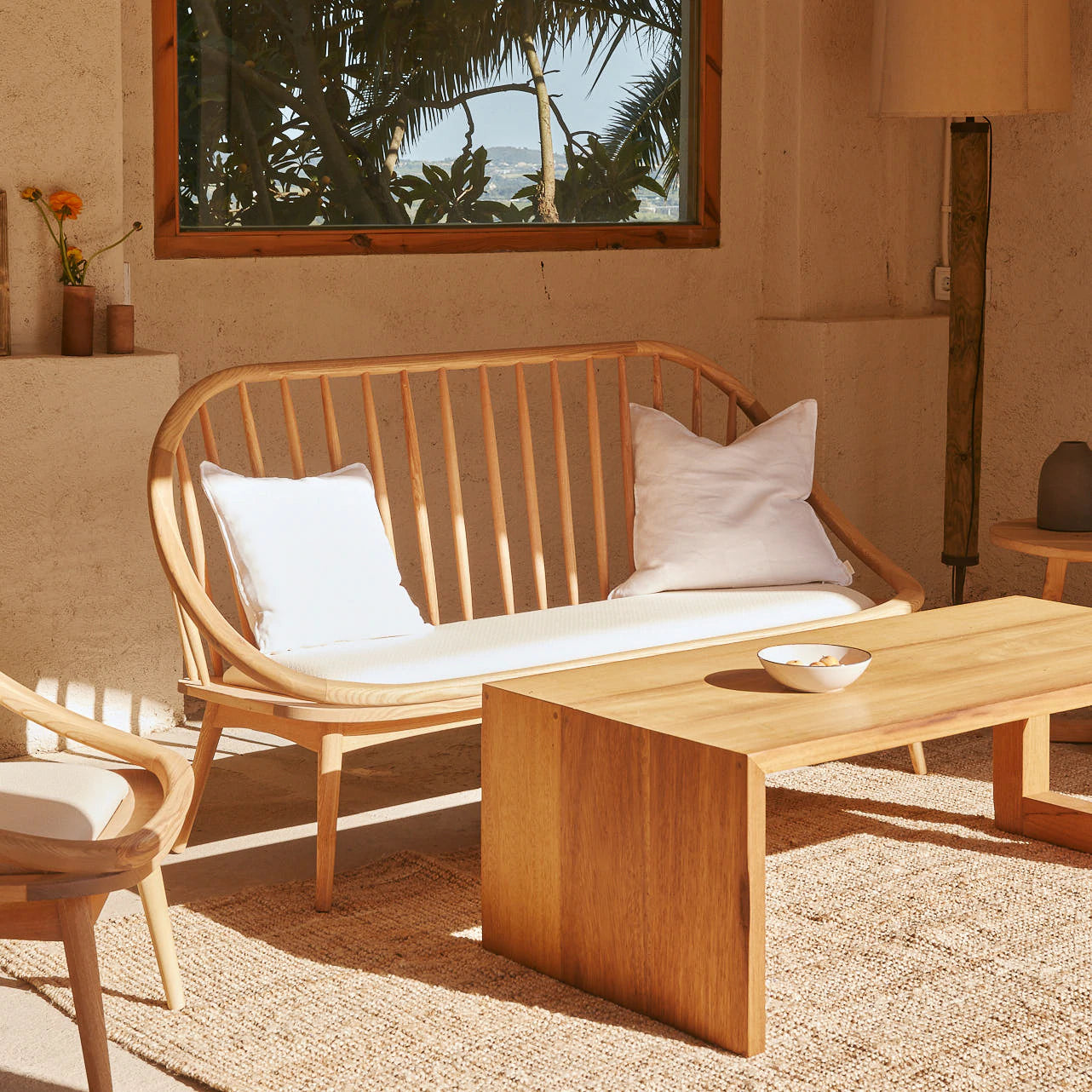 Armarios de madera para la terraza