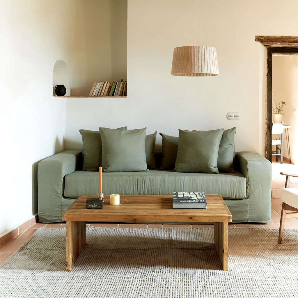 sofa rustico moderno