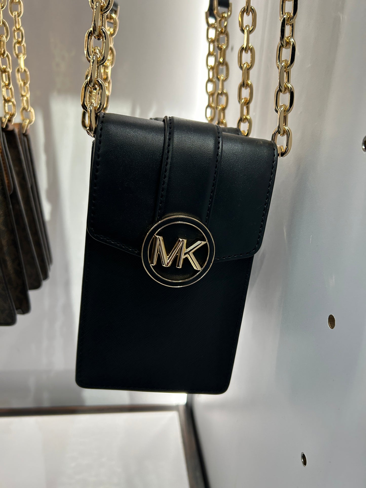 MICHAEL KORS Carmen Small Logo Smartphone Crossbody Bag