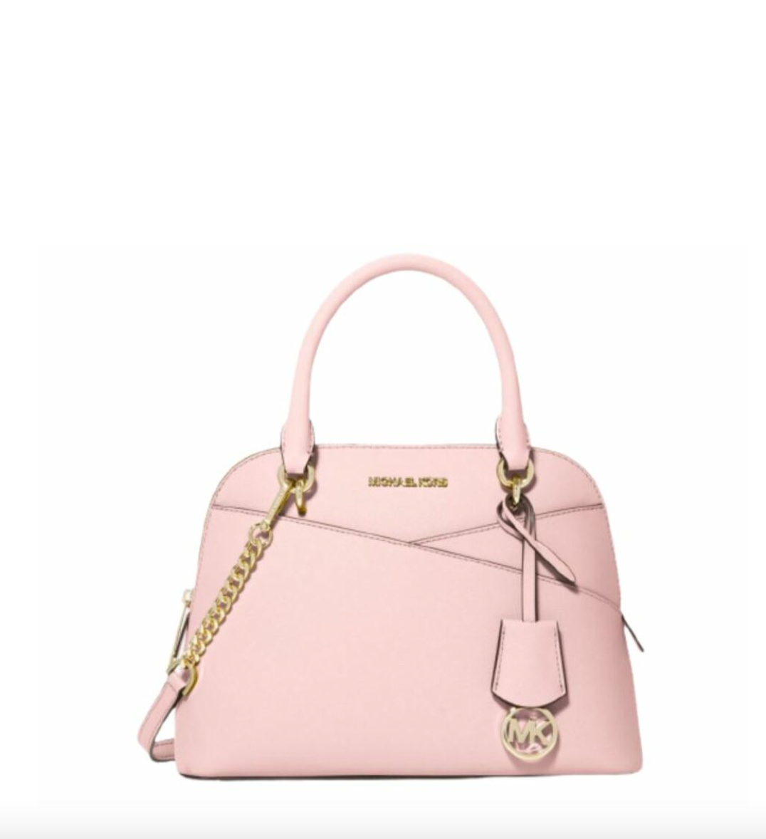 Michael Kors Medium Dome Satchel In Powder Blush – SELLECTION