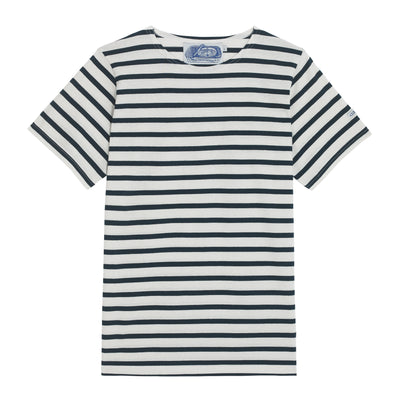 Picasso Striped Breton Top | Long Sleeve Blue & White – The Breton ...