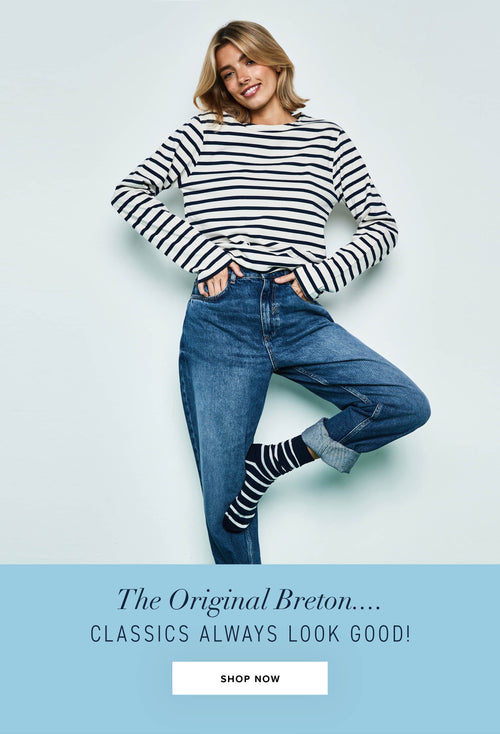 Striped Breton Shirts | T-Shirts & Tops | The Breton Shirt Company ...