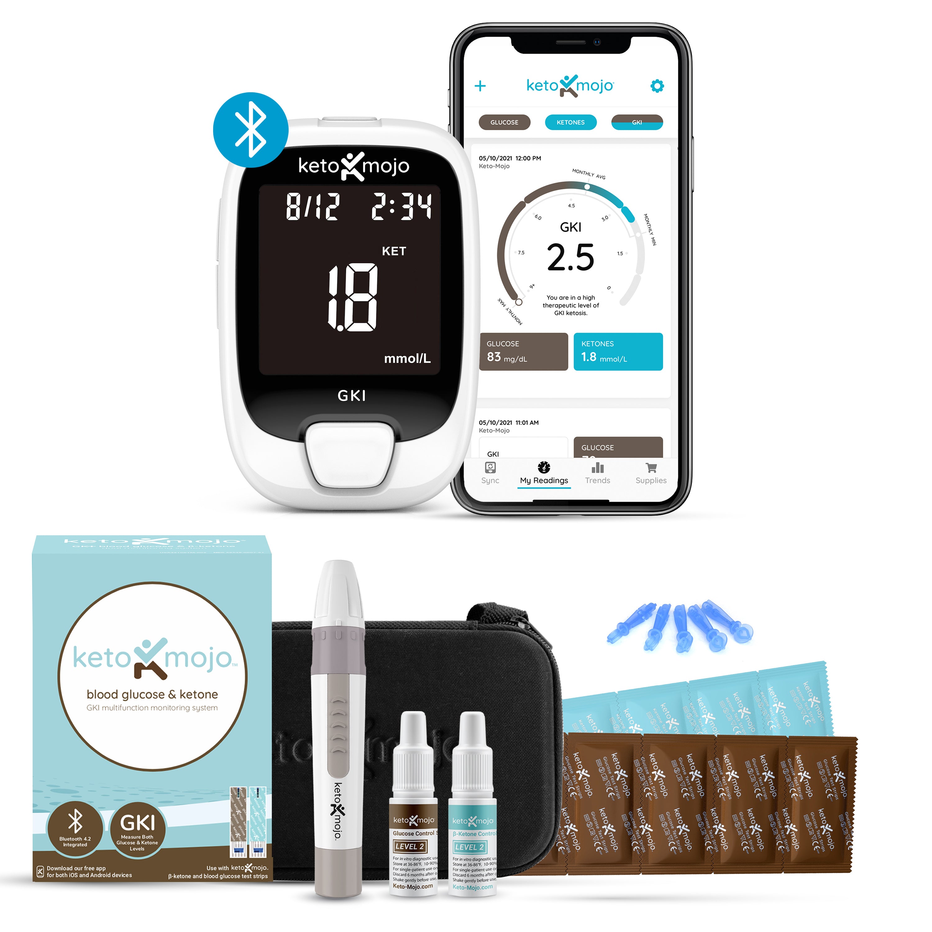 keto mojo bluetooth connector