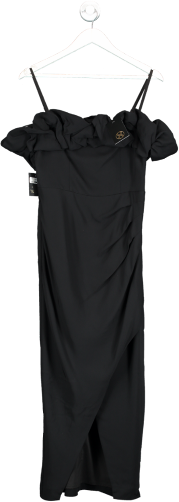 Image of Phase Eight Black Mallory Maxi Dress UK 10