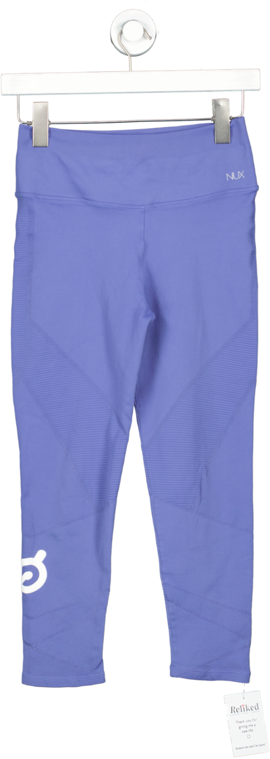 NUX Blue Training High Rise Leggings UK M