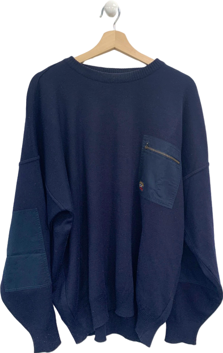 image of Paul & Shark Navy Jumper UK XXL