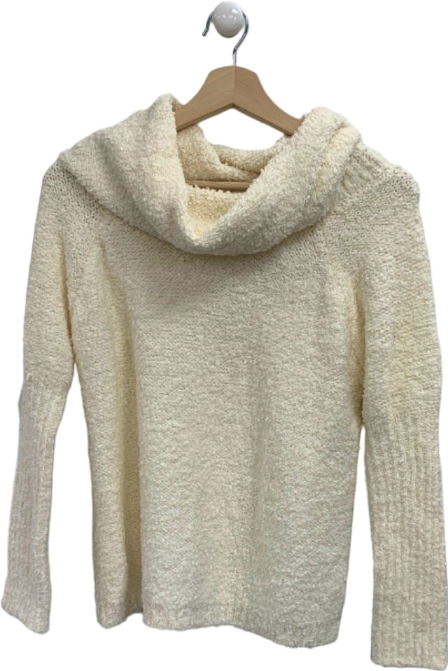 Image of PrettyLittleThing Cream Knitted Jumper S