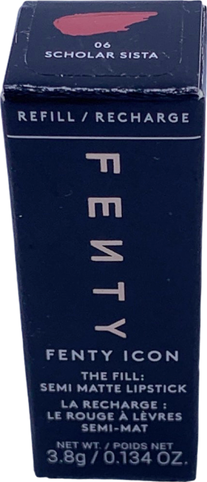 Image of Fenty Beauty Fenty Icon Semi Matte Lipstick Refill 06 Scholar Sista 3.8g