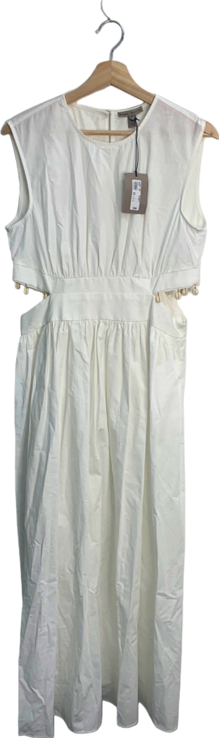 image of River Island White Smart Dress UK 12