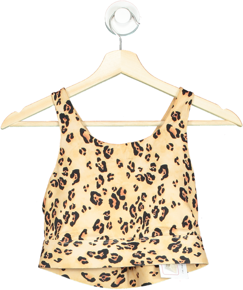 Image of Fabletics Leopard Print Sports Bra UK S