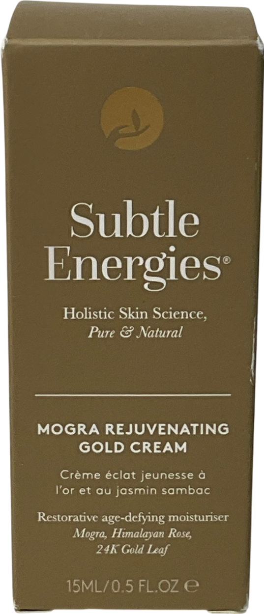 image of subtle energies Mogra Rejuvenating Gold Cream 15ml