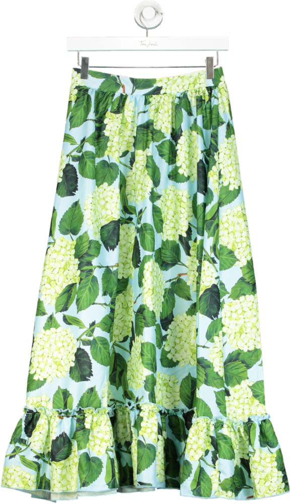 Image of Unbranded Multi-Coloured Floral Maxi Skirt No Size