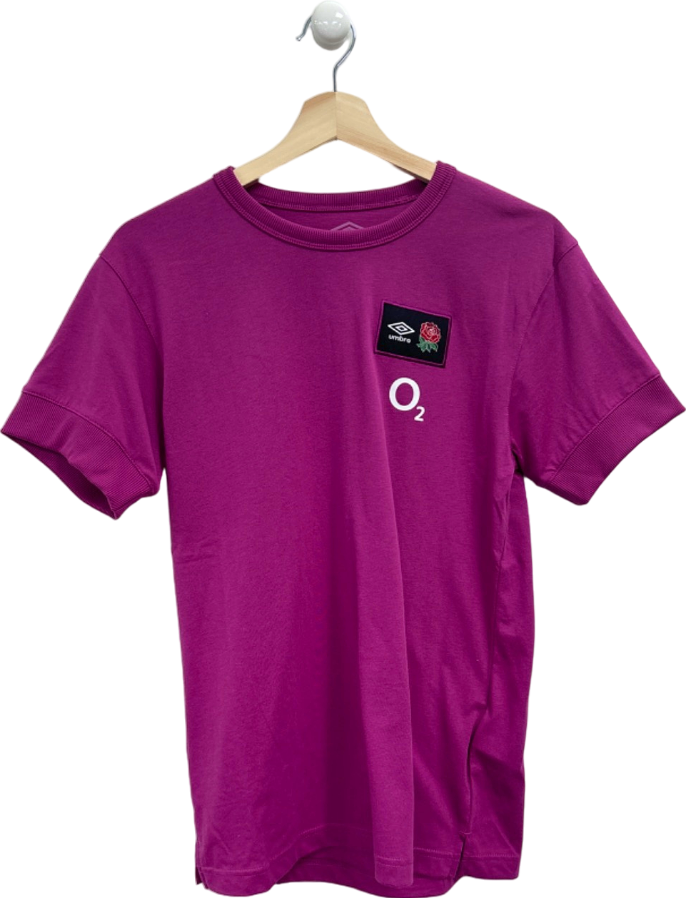 Image of Umbro Wild Aster England CVC Tee (02) YXL