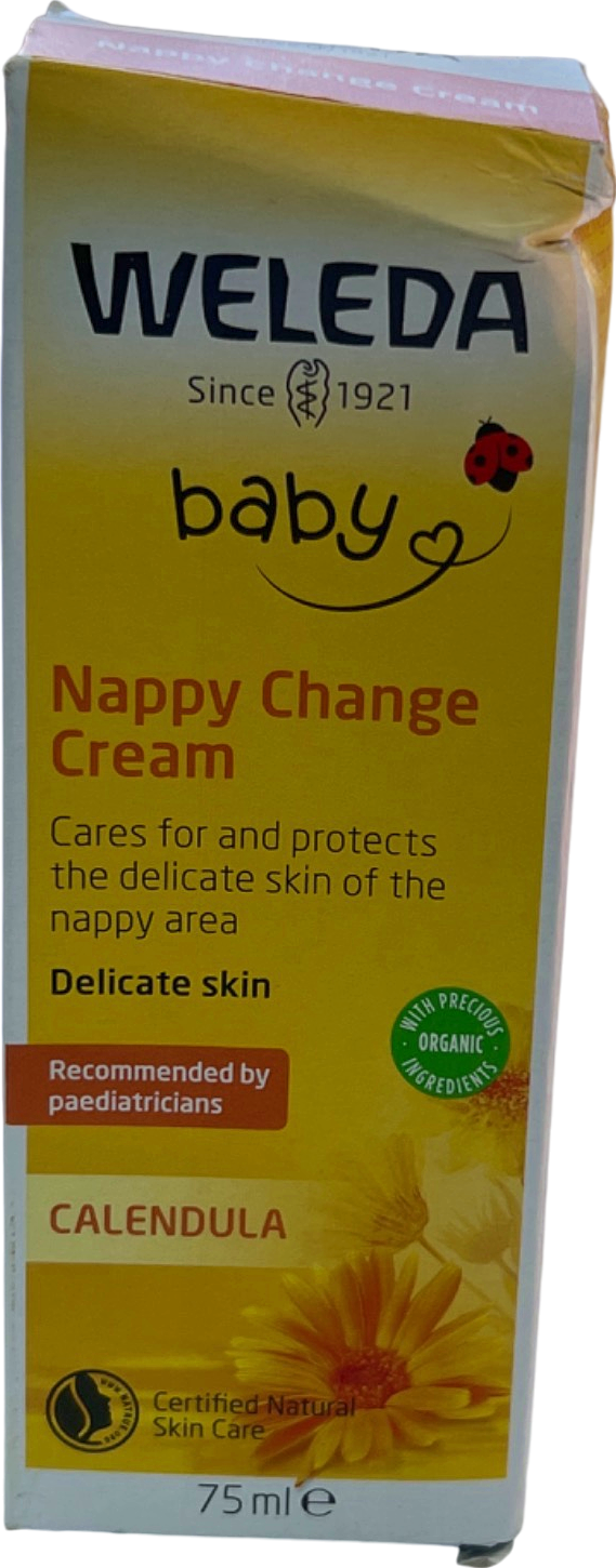 image of Weleda Baby Nappy Change Cream Delicate Skin 75ml